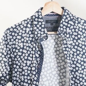 Ted Baker Short Sleeve Floral Shirt
